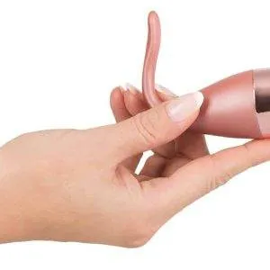 Belou Vibro-Ei mit Klitorisreizer - 4 Modi, wasserdicht Rosegold Belou Vibro-Ei mit Klitorisreizer - 4 Modi, wasserdicht Rosegold – Bild 3