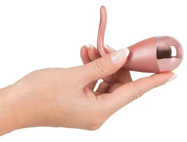 Belou Vibro-Ei mit Klitorisreizer - 4 Modi, wasserdicht Rosegold Belou Vibro-Ei mit Klitorisreizer - 4 Modi, wasserdicht Rosegold