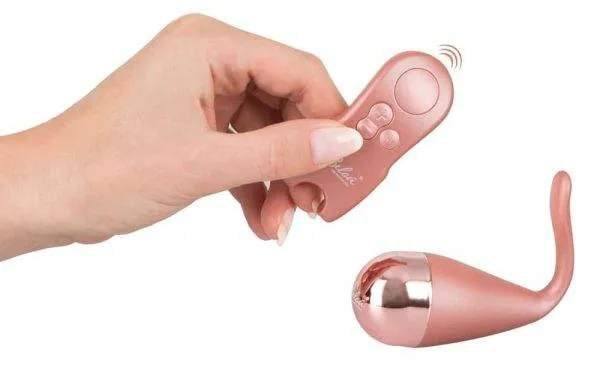 Belou Vibro-Ei mit Klitorisreizer - 4 Modi, wasserdicht Rosegold Belou Vibro-Ei mit Klitorisreizer - 4 Modi, wasserdicht Rosegold