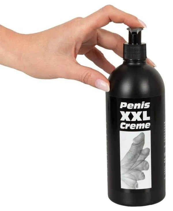 Penis-Massagecreme XXL reich an Jojoba-Öl, Vitamin E und Ginkgo-Extrakte, 500 ml, vegan Penis-Massagecreme XXL reich an Jojoba-Öl, Vitamin E und Ginkgo-Extrakte, 500 ml, vegan