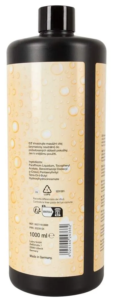 Manuskin Flutschi Orgy-Oil 1 Liter - Erotik-Massage-Öl Made in Germany