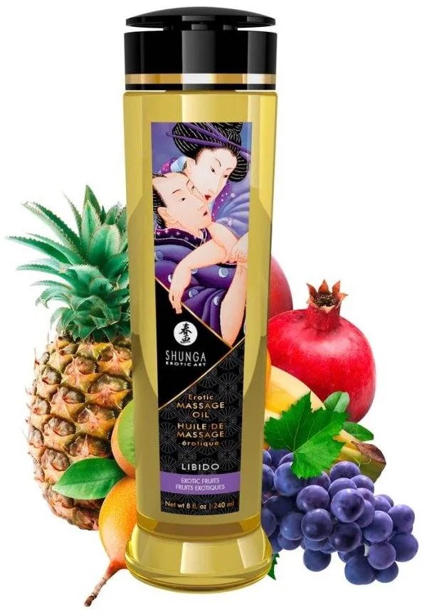 06272910000_nor_a Shunga Luxus-Massageöl Aphrodisia/Rosen240 Exotic Fruits (240 ml)