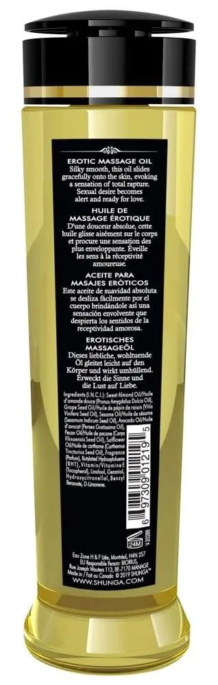 Shunga Luxus-Massageöl Aphrodisia/Rosen240 Midnight Flower (240 ml)