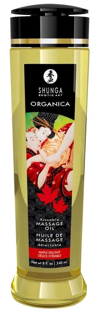 Shunga Organica Green Tea Massageöl - Luxuriöse Sinneserweckung Maple Delight (240 ml) Shunga Organica Green Tea Massageöl - Luxuriöse Sinneserweckung Maple Delight (240 ml)