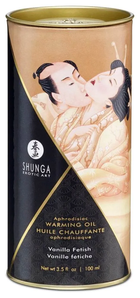 Shunga Aphrodisiac Warming Oil - Blazing Cherry (100ml) Vanilla Fetish (100 ml) Shunga Aphrodisiac Warming Oil - Blazing Cherry (100ml) Vanilla Fetish (100 ml)