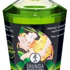 Shunga Aphrodisiac Warming Oil - Blazing Cherry (100ml) Exotic Green Tea (100 ml) Shunga Aphrodisiac Warming Oil - Blazing Cherry (100ml) Exotic Green Tea (100 ml) – Bild 2