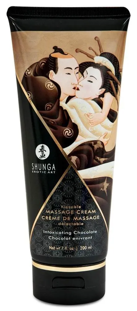 Shunga Kissable Massage Cream - Himbeer Feeling Intoxicating Chocolate (200 ml) Shunga Kissable Massage Cream - Himbeer Feeling Intoxicating Chocolate (200 ml)