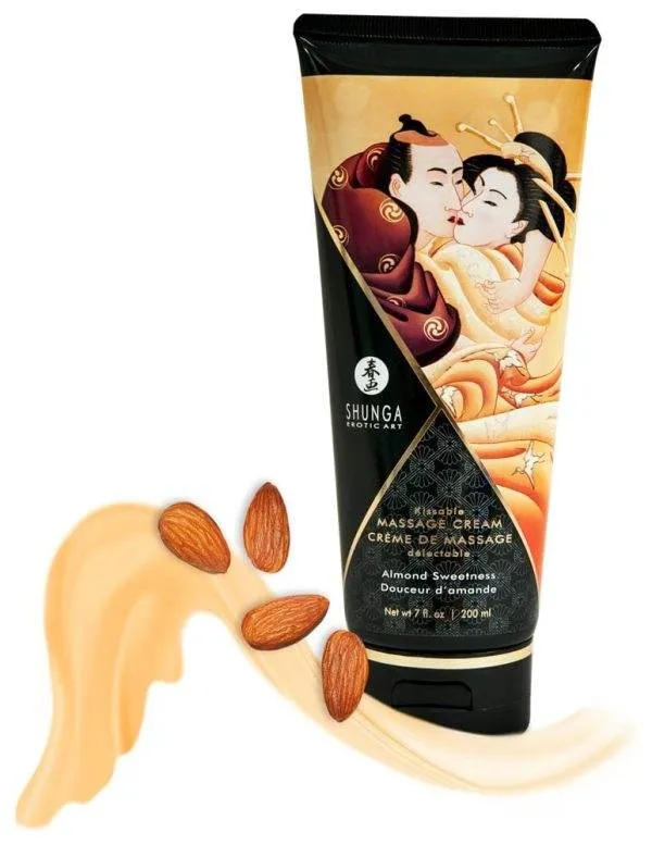 06276580000_nor_a Shunga Kissable Massage Cream - Himbeer Feeling Almond Sweetness (200 ml)