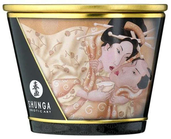 Shunga Luxus Massagekerze Rosen170 Vanilla (170 ml) Shunga Luxus Massagekerze Rosen170 Vanilla (170 ml)