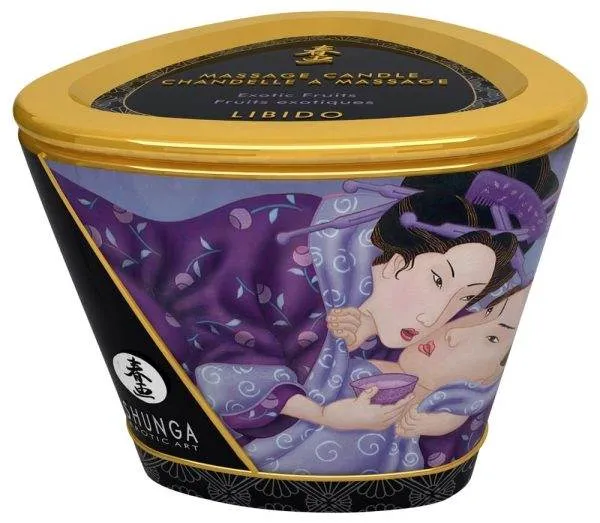 Shunga Luxus Massagekerze Rosen170 Exotic Fruits (170 ml) Shunga Luxus Massagekerze Rosen170 Exotic Fruits (170 ml)