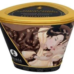 Shunga Luxus Massagekerze Rosen170 Intoxicating Chocolate (170 ml) Shunga Luxus Massagekerze Rosen170 Intoxicating Chocolate (170 ml) – Bild 2