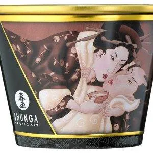Shunga Luxus Massagekerze Rosen170 Intoxicating Chocolate (170 ml) Shunga Luxus Massagekerze Rosen170 Intoxicating Chocolate (170 ml) – Bild 3