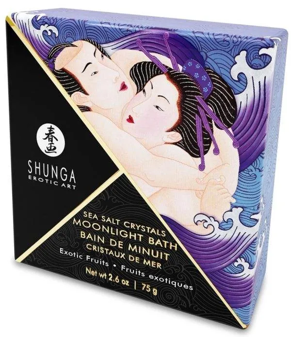 Shunga Sea Salt Moonlight Bath Aphrodisia Exotic Fruits (75 g) Shunga Sea Salt Moonlight Bath Aphrodisia Exotic Fruits (75 g)