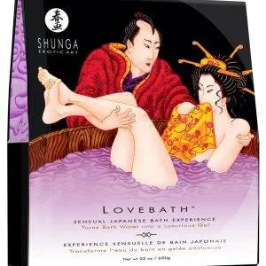 Shunga Lovebath Ocean - Luxuriöses 2-Komponenten-Badepulver (70 Zeichen) Sensual Lotus (650 g) Shunga Lovebath Ocean - Luxuriöses 2-Komponenten-Badepulver (70 Zeichen) Sensual Lotus (650 g) – Bild 3