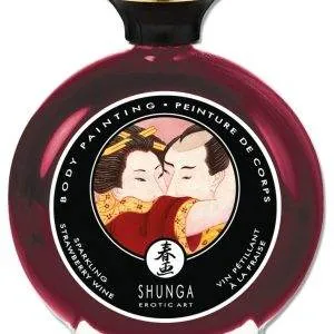 Shunga Body Painting Schokolade 100 ml Strawberry Sparkling Wine (100 ml) Shunga Body Painting Schokolade 100 ml Strawberry Sparkling Wine (100 ml) – Bild 2