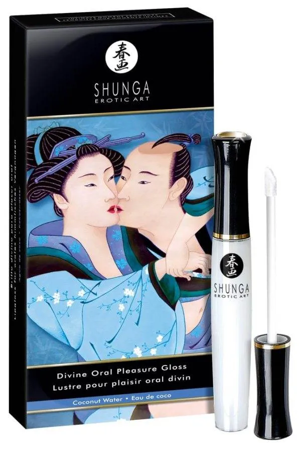 Shunga Oralsex-Lipgloss Erdbeere 10ml Coconut Water (10 ml)