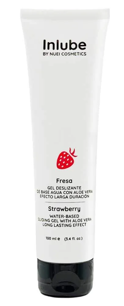 06285220000_nor_a NUEI Inlube Natural Feel - Vegan, Aloe Vera, verschiedene Aromen Strawberry (100 ml)
