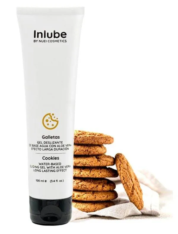 NUEI Inlube Natural Feel - Vegan, Aloe Vera, verschiedene Aromen Cookies (100 ml) NUEI Inlube Natural Feel - Vegan, Aloe Vera, verschiedene Aromen Cookies (100 ml)