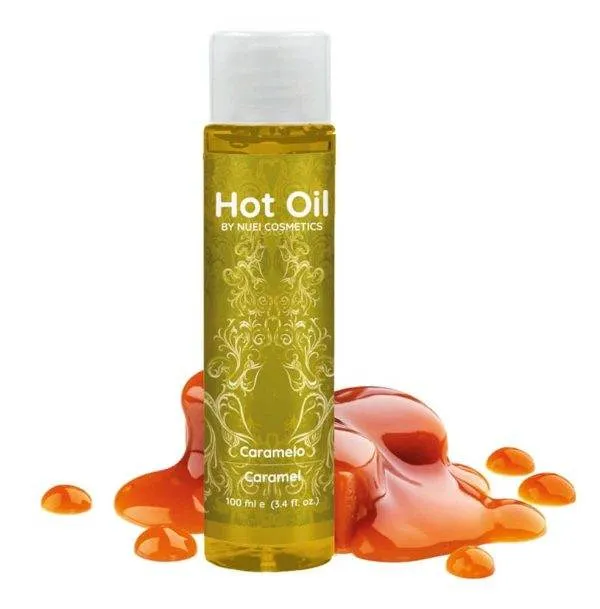 NUEI Hot Oil Strawberry - Veganes Massageöl mit Ginseng-Extrakten (100 ml) Caramel (100 ml) NUEI Hot Oil Strawberry - Veganes Massageöl mit Ginseng-Extrakten (100 ml) Caramel (100 ml)