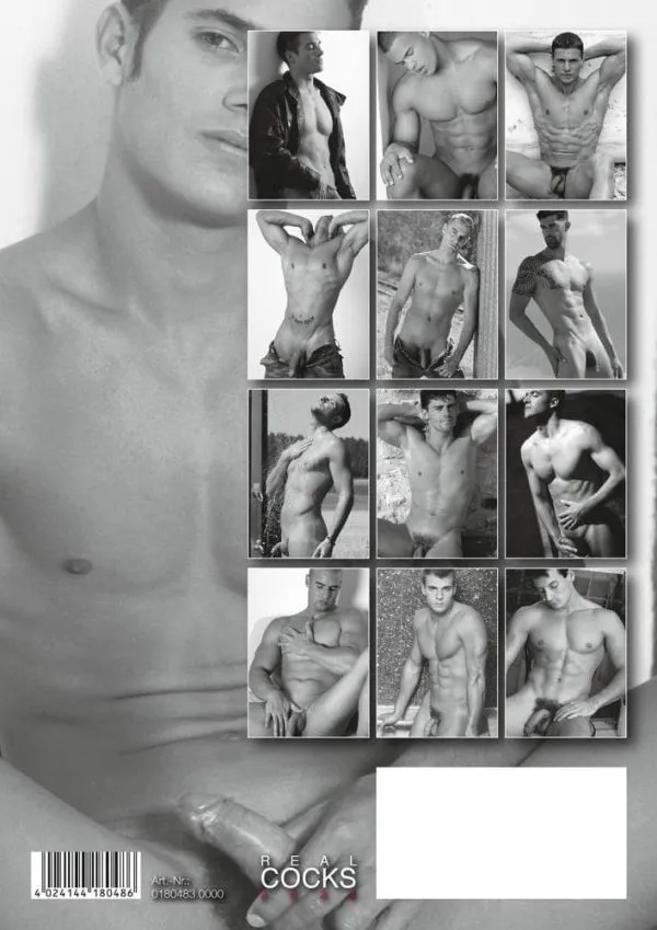 Real Cocks 2025 Pin-up Kalender - 10 x 12 knackige Kerle - A4-Format Real Cocks 2025 Pin-up Kalender - 10 x 12 knackige Kerle - A4-Format
