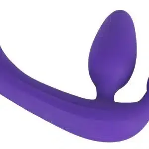 Strapless Strap-On - Doppelte Stimulation | Gemeinsames Vergnügen Lila Strapless Strap-On - Doppelte Stimulation | Gemeinsames Vergnügen Lila – Bild 3