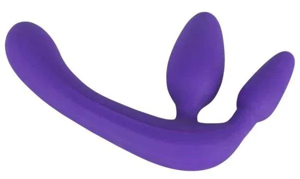 Strapless Strap-On - Doppelte Stimulation | Gemeinsames Vergnügen Lila