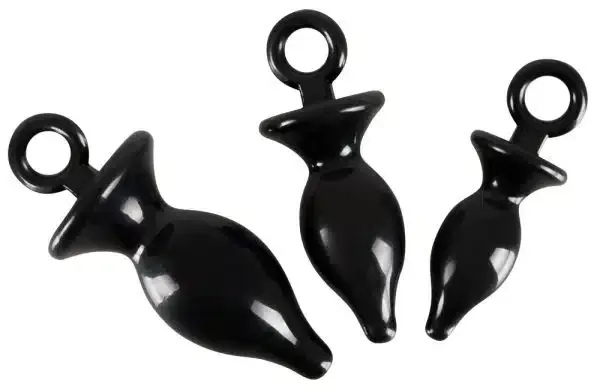 You2Toys Anal Training Set - 3 verschiedene Größen, einfühlsame Spitze, Griffring