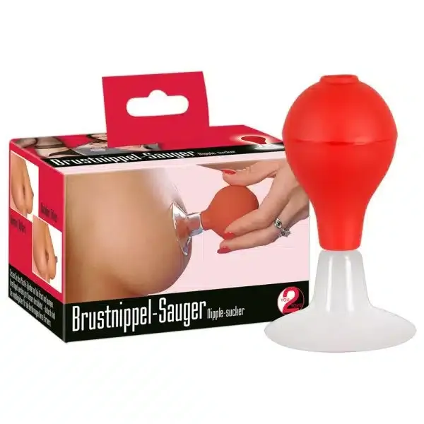 You2Toys Brustnippel-Stimulator Rot/Transparent You2Toys Brustnippel-Stimulator Rot/Transparent