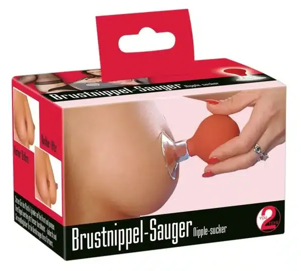You2Toys Brustnippel-Stimulator Rot/Transparent