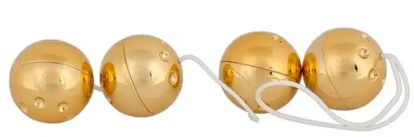 You2Toys Orgasmuskugeln Gold - Diskret tragbar & Beckenbodenstärkung