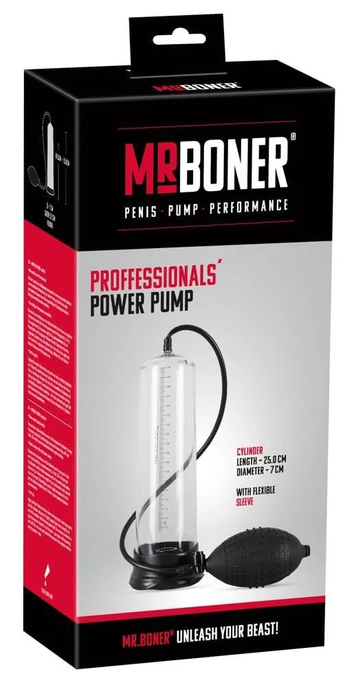 Mister Boner - Power Pump mit Messskala