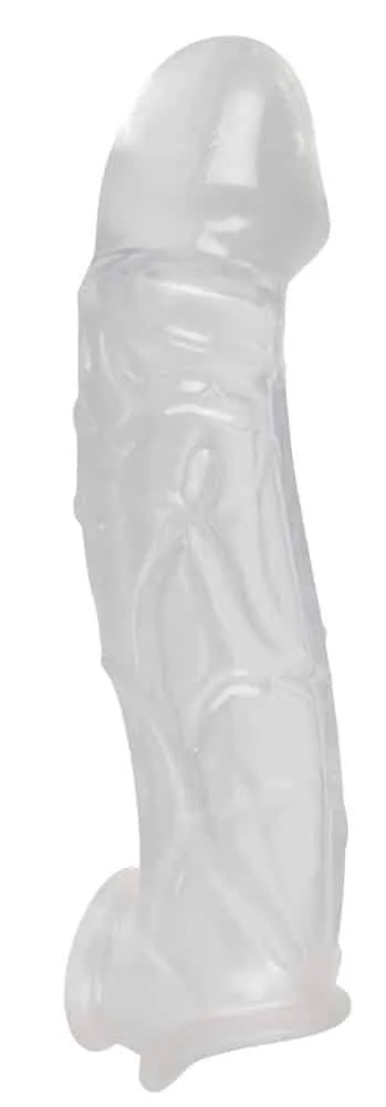 Crystal Clear Penis Sleeve - Transparente Verlängerung und Unterstützung