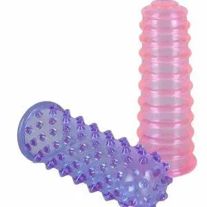 You2Toys Love Fingers 2er Set - Gerillt & Genoppt - Dehnbar & Vielseitig Lila Pink You2Toys Love Fingers 2er Set - Gerillt & Genoppt - Dehnbar & Vielseitig Lila Pink – Bild 2