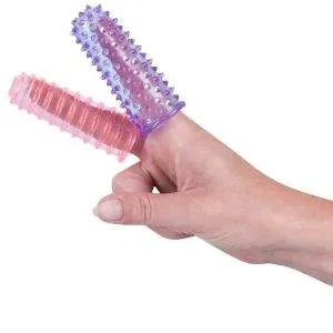 You2Toys Love Fingers 2er Set - Gerillt & Genoppt - Dehnbar & Vielseitig Lila Pink You2Toys Love Fingers 2er Set - Gerillt & Genoppt - Dehnbar & Vielseitig Lila Pink – Bild 5