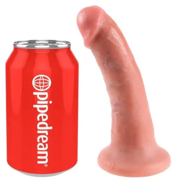 King Cock Naturdildo 6 Inch Flesh King Cock Naturdildo 6 Inch Flesh