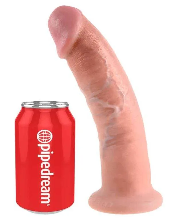 King Cock Naturdildo - Realistisch, mit Saugfuß und Strap-on-kompatibel Flesh King Cock Naturdildo - Realistisch, mit Saugfuß und Strap-on-kompatibel Flesh