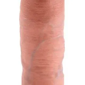 King Cock Naturdildo - Realistisch, mit Saugfuß und Strap-on-kompatibel Flesh King Cock Naturdildo - Realistisch, mit Saugfuß und Strap-on-kompatibel Flesh – Bild 3