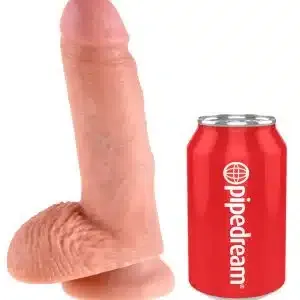 King Cock Naturdildo 17,8 cm - Realistischer Dildo Light King Cock Naturdildo 17,8 cm - Realistischer Dildo Light – Bild 2