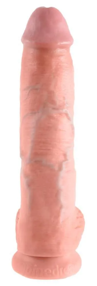 King Cock Realistischer Dildo | Mit Saugfuß | Strap-on kompatibel Light