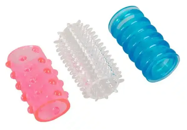 You2Toys Orgasmus-Feeling TOTAL! Penismanschetten 3er-Set transparent/pink/blau You2Toys Orgasmus-Feeling TOTAL! Penismanschetten 3er-Set transparent/pink/blau