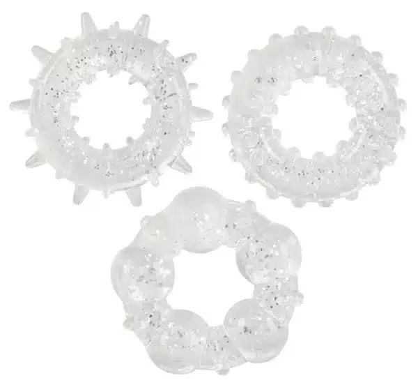 You2Toys Stardust Rings - 3 Penisringe im Set