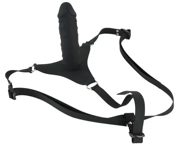 You2Toys Strap-On, massiver Dildo, verstellbarer Hüftgurt