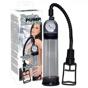 You2Toys Penispumpe Deluxe - Effektives Potenz-Training mit Druckmess Transparent/Schwarz (1 Stück) You2Toys Penispumpe Deluxe - Effektives Potenz-Training mit Druckmess Transparent/Schwarz (1 Stück) – Bild 4