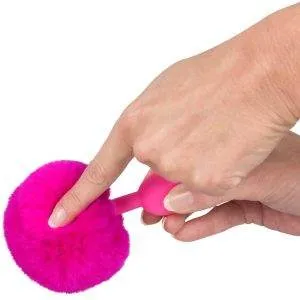 Colorful Joy Bunny Tail Plug - Analplug mit fluffigem Puschel Colorful Joy Bunny Tail Plug - Analplug mit fluffigem Puschel – Bild 4