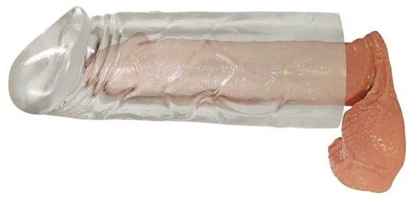 You2Toys Mega Dick Sleeve - Transparente Penishülle für 5 cm längeren Penis You2Toys Mega Dick Sleeve - Transparente Penishülle für 5 cm längeren Penis