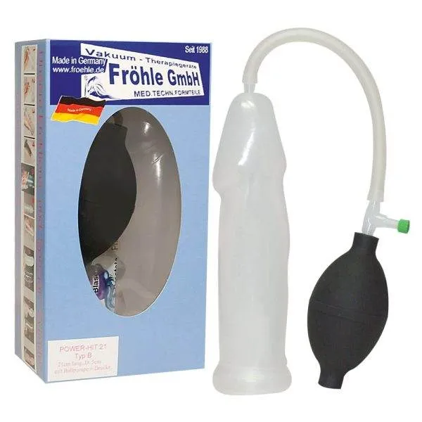 Fröhle Anatomische Penispumpe - Für lang anhaltende Pracht-Erektionen Fröhle Anatomische Penispumpe - Für lang anhaltende Pracht-Erektionen