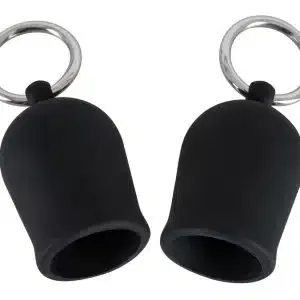 Black Velvets Nippelsauger Schwarz/Silber Black Velvets Nippelsauger Schwarz/Silber – Bild 3