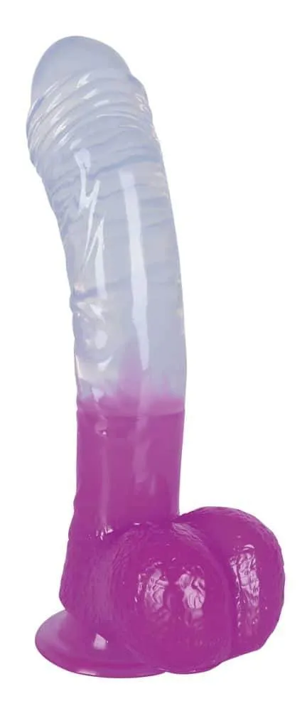 You2Toys FlexiDildo - Extrem biegsamer Dildo für anale und vaginale Lustfantasien Lila/Transparent