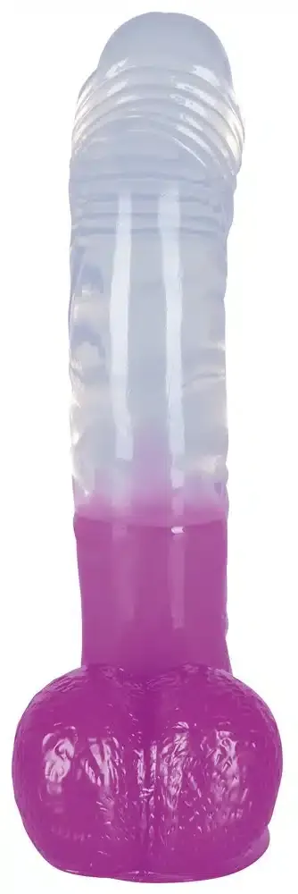 You2Toys FlexiDildo - Extrem biegsamer Dildo für anale und vaginale Lustfantasien Lila/Transparent