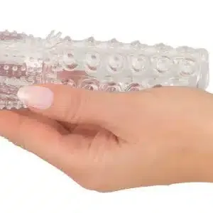 You2Toys Crystal Clear Penis Sleeve - Transparente genoppte Penishülle You2Toys Crystal Clear Penis Sleeve - Transparente genoppte Penishülle – Bild 4